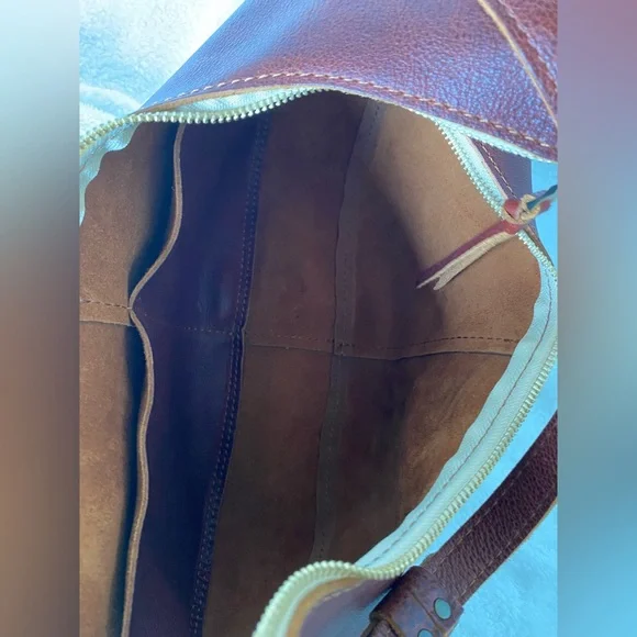 Portland Leather Goods Large Nora in Nutmeg - Picture 7 of 7